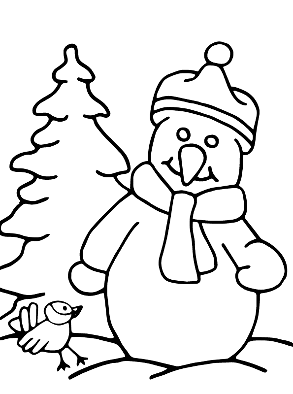 Những hình vẽ người tuyết thường đem lại cảm giác ấm áp và thú vị cho mùa đông giá lạnh. Chúng ta có thể tưởng tượng ra cả một câu chuyện về số phận của người tuyết trong đêm Giáng Sinh khi nhìn vào hình vẽ này.