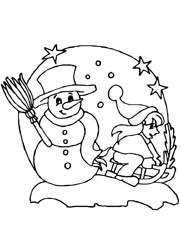 Trò Chơi Vẽ và Tô Màu Người Tuyết & Cây Thông Noel | How to Draw Snowman  for Kids with KIDS TV - YouTube