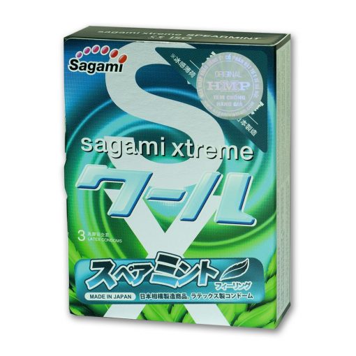 Bao Cao Su Sagami Xtreme Spearmint (Hộp 3) 1