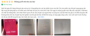 "Trích cảm nhận khách hàng mua sách tại TiKi"